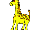 Dibuix Girafa pintat per aleix petardo