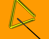Dibuix Triangle pintat per nora