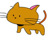Dibuix Criatura de gat pintat per LOLA