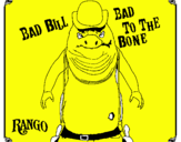 Dibuix Bad Bill pintat per ONA  MARTINEZ