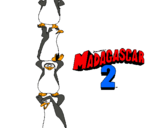 Dibuix Madagascar 2 Pingüins pintat per arnau.g