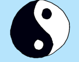 Dibuix Yin yang pintat per alvaro