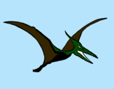 Dibuix Pterodàctil pintat per arnu