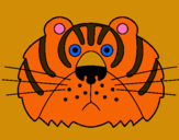 Dibuix Tigre III pintat per guille