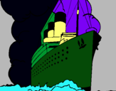 Dibuix Vaixell de vapor pintat per itjhghgk