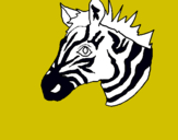 Dibuix Zebra II pintat per nin3