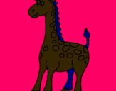 Dibuix Girafa pintat per carmeta