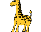 Dibuix Girafa pintat per Andreaaaa
