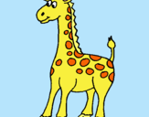 Dibuix Girafa pintat per julia artigau