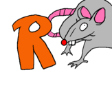 Dibuix Rata pintat per roger