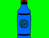 Dibuix Ampolla de refresc pintat per ARNAU CABALLERO
