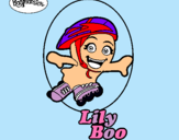 Dibuix LilyBoo pintat per Claudia gamiz 