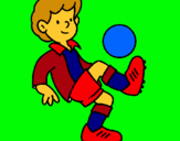 Dibuix Futbol pintat per claudia5