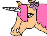 Dibuix Unicorn II pintat per anna gargallo soler
