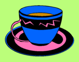 Dibuix Tassa de cafè pintat per laura 34