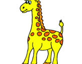 Dibuix Girafa pintat per Anna