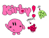 Dibuix Kirby 4 pintat per MIREIA