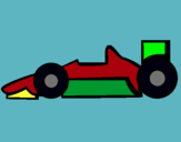 Dibuix Fórmula 1 pintat per bern 