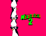 Dibuix Madagascar 2 Pingüins pintat per MARTÍ