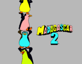 Dibuix Madagascar 2 Pingüins pintat per yasmine