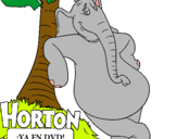 Dibuix Horton pintat per isa