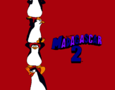 Dibuix Madagascar 2 Pingüins pintat per ARNAU CABALLERO