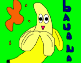 Dibuix Banana pintat per 8877