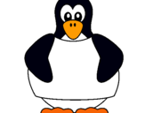 Dibuix Pingüí  pintat per PINGÜÍ