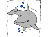 Dibuix Dofí pintat per DOFI 2