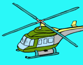 Dibuix Helicòpter  pintat per uuuuuuu