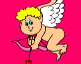 Dibuix Cupido pintat per aminata ndiaye