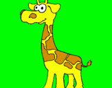 Dibuix Girafa pintat per Maki