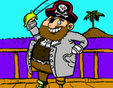 Dibuix Pirata a bord pintat per RBG