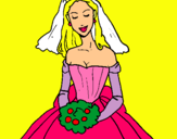 Dibuix Núvia pintat per amanda