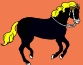 Dibuix Cavall 5 pintat per eric    juanola