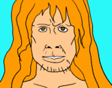 Dibuix Homo Sapiens pintat per jaume