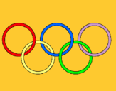 Dibuix Anelles dels jocs olímpics pintat per guillem