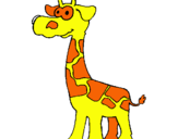 Dibuix Girafa pintat per hugo