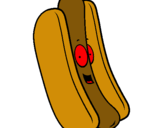 Dibuix Hot dog pintat per ylenia200212