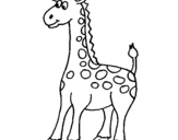 Dibuix Girafa pintat per alejandro