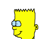 Dibuix Bart pintat per NÚRIA