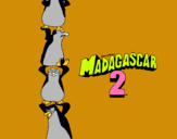 Dibuix Madagascar 2 Pingüins pintat per roger