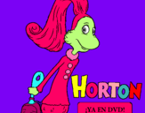 Dibuix Horton - Sally O'Maley pintat per maria7j