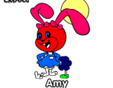 Dibuix Amy pintat per sira
