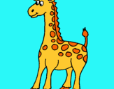 Dibuix Girafa pintat per anna