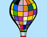 Dibuix Globus aerostàtic pintat per salma jaadar.