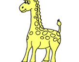 Dibuix Girafa pintat per OSCAR