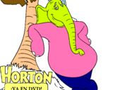 Dibuix Horton pintat per laia bonastre