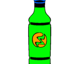 Dibuix Ampolla de refresc pintat per ARNAU