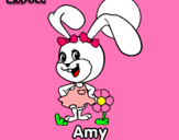 Dibuix Amy pintat per marta
